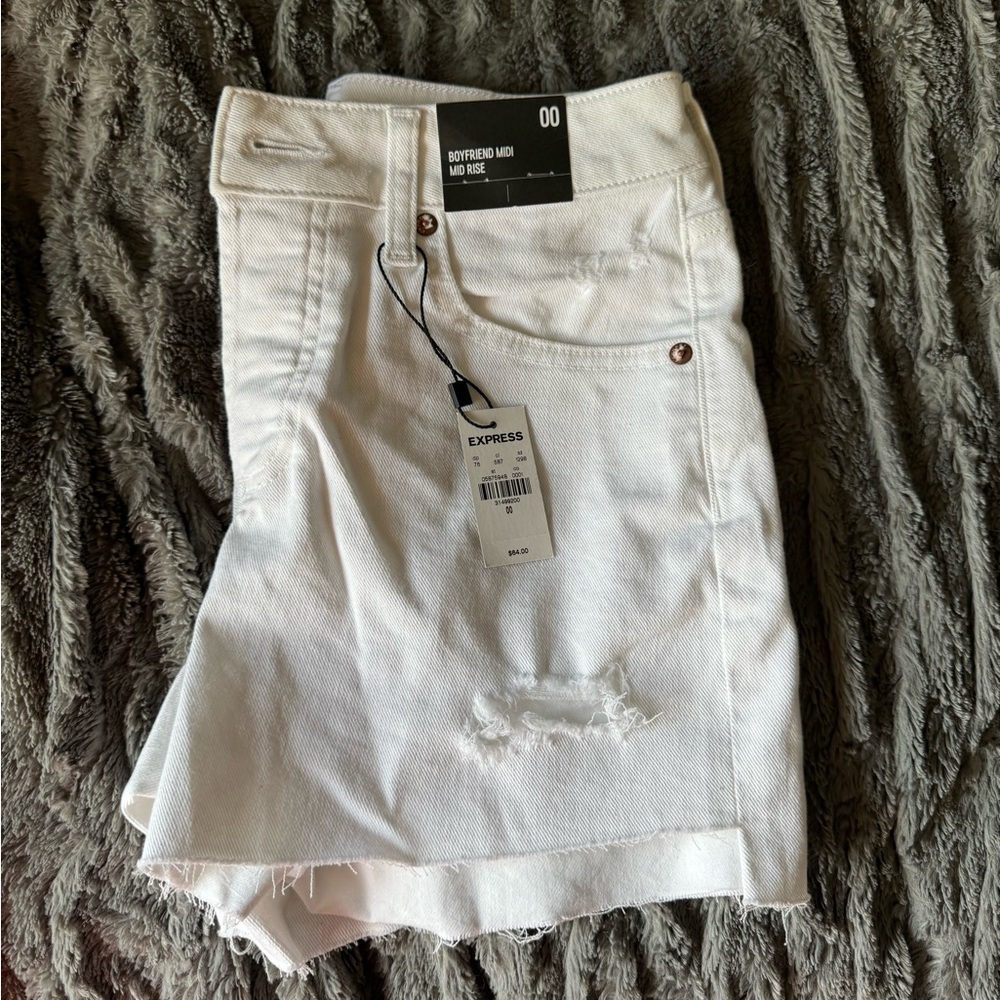 Boyfriend Midi Shorts (NWTS)